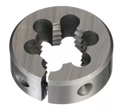 1-3/8"-12 2-1/2" OD HSS Left Hand Round Adjustable Die DWTH212-13812LH