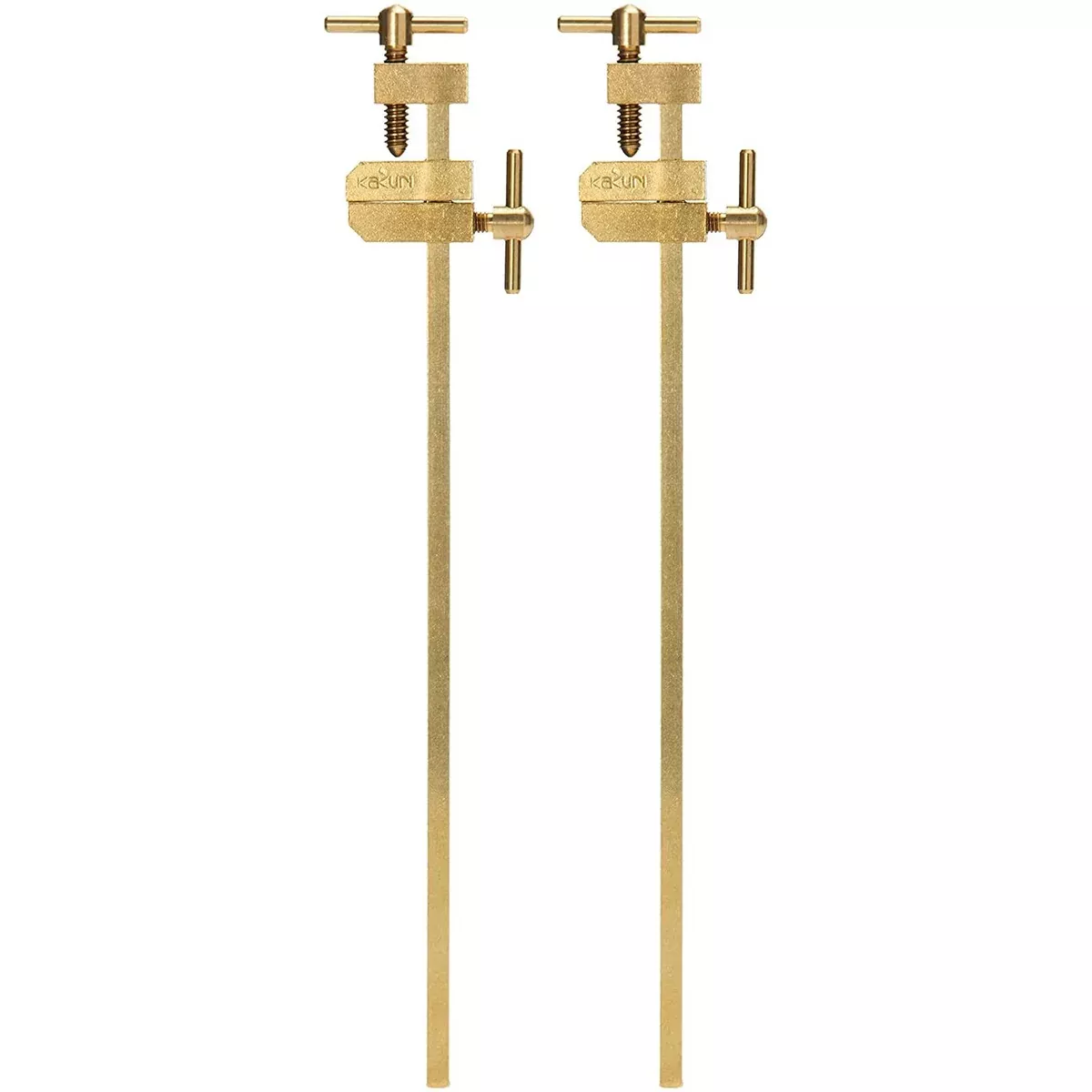 180mm Japanese Bar Clamps 2Pcs - Brass Gold
