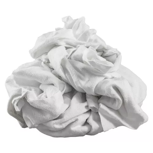 18x20 White Cotton Flannel Wipers 50lbs
