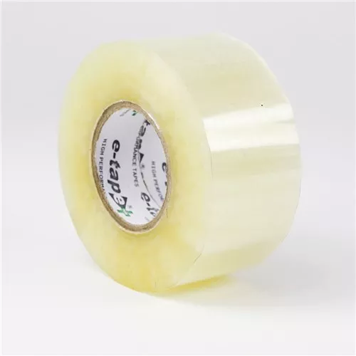2" x 165yrd, 1.9mil eTape Acrylic Hand Tape 36 Rolls/CS, 72 CS/Skd