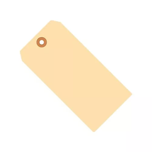 2 x 5" Plain Manila Shipping Tags 1000/PK