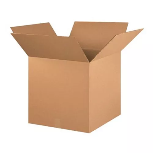 20 x 20 x 20" Double Wall Corrugated Boxes 48 ECT, 15/BDL, 75/Bale