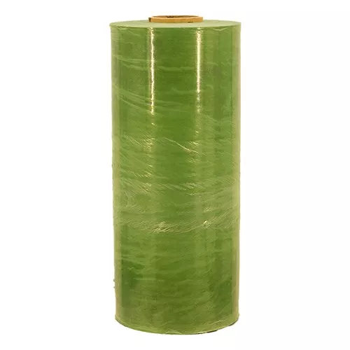 20" x 5000' 80ga, Green Cast Machine Film, 40 Rolls/Skid
