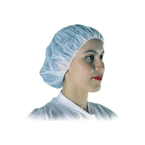 24" Blue Polypropylene Bouffant 500ct