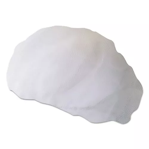 24" White Poly Bouffant 1000/CS