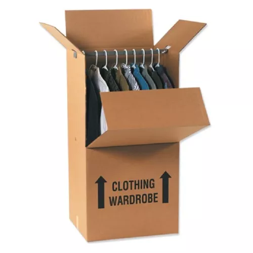 24 x 22 x 60" Wardrobe Boxes 48ECT 5/BDL, 80/Bale