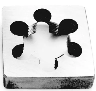 3/8"X 2" Carbon Steel Square NPT Pipe Die DWTSQNPT38X2