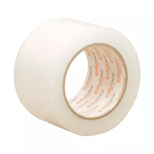 3" x 110yrd, 2.0mil Pulsetape Stealth Noiseless Acrylic Hand Tape 24 Rolls/CS