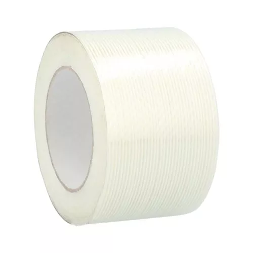 3" x 60yd, 4 mil One-Way Filament Tape, Clear, 16 Rolls/CS, 48 CS/Skid