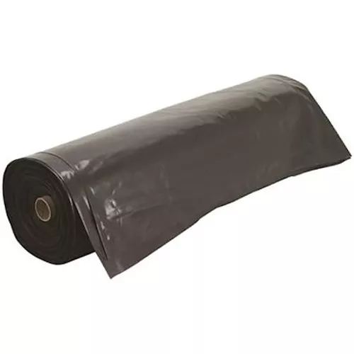 36 x 72" Centerfold Sheeting 2mil Black - 200/RL