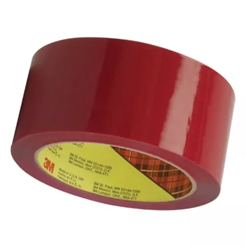 3M 373, 2" x 55yd 2.5 mil Red Hot Melt Tape 36/CS