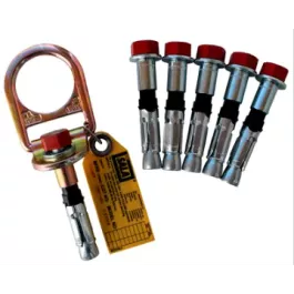 3M DBI-SALA 2104561 Concrete D-ring Anchor, 5 Extra Bolts