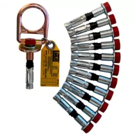 3M DBI-SALA 2104562 Concrete D-ring Anchor, 11 Extra Bolts