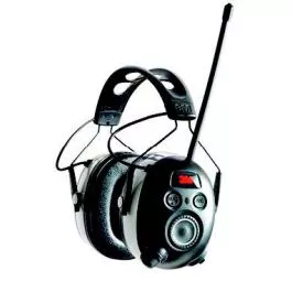3M90542H1-DC-PS WorkTunes Connect + AM/FM Hearing Protector with Bluetooth Technology NRR 24 dB