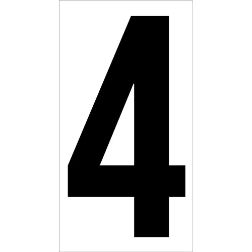 4 x 2 1/8" 4 Label 150/PK