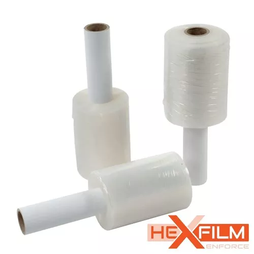 5" x 700', 115ga, Hexfilm Enforce Cast Hand Film Extended Core, 12 Rolls/CS, 72 CS/Skd