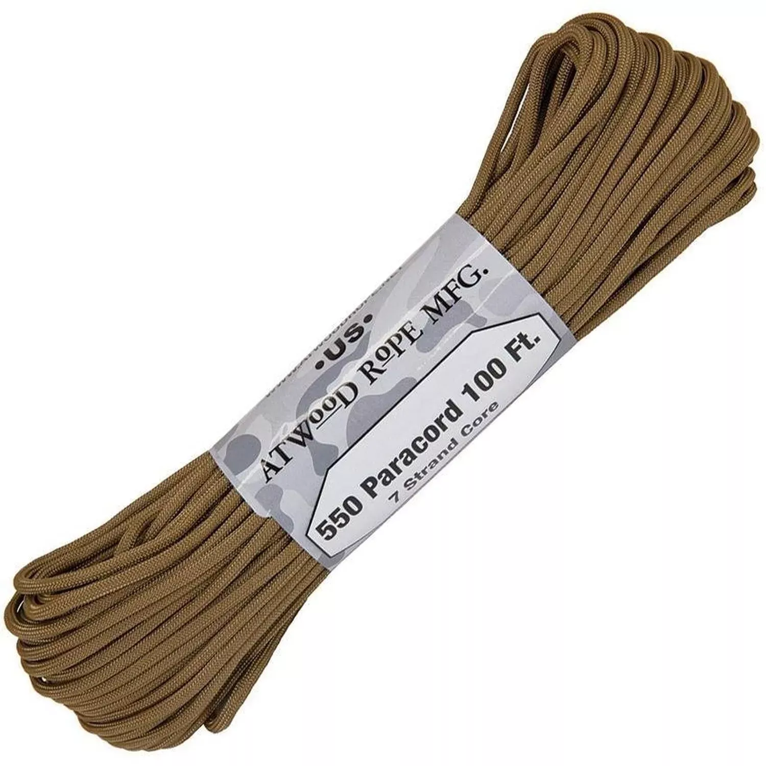 550 Paracord – Coyote (100 ft)