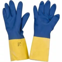 Ansell 87-224 ALPHATEC Lined Neoprene Dipped Latex Gloves