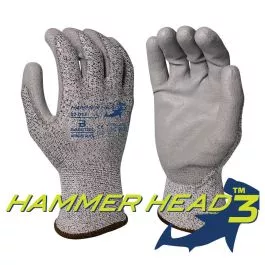 Armor Guys 02-013 Hammer Head 3 Cut A3 Glove with PU Palm