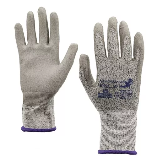 Basetek Grey HDPE Cut Resistant Gloves X-Small