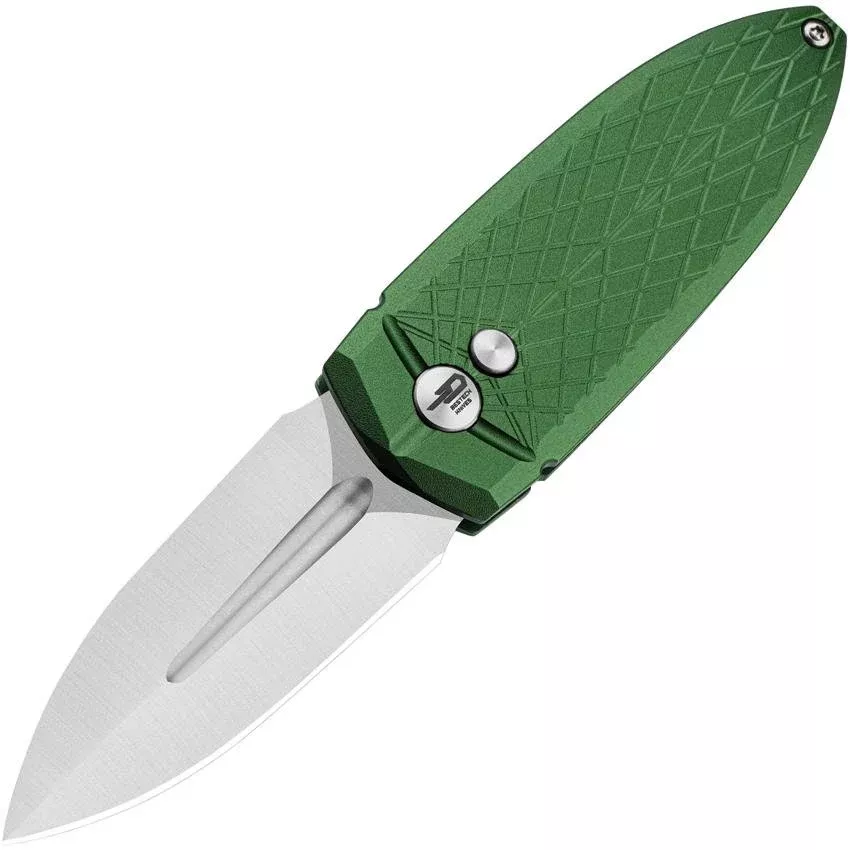 Bestech Knives Ququ Button Lock Al Green