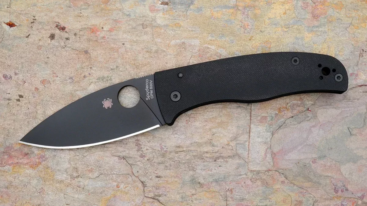 Bodacious Folder, Black Blade and Black G-10 Handle C263GPBK