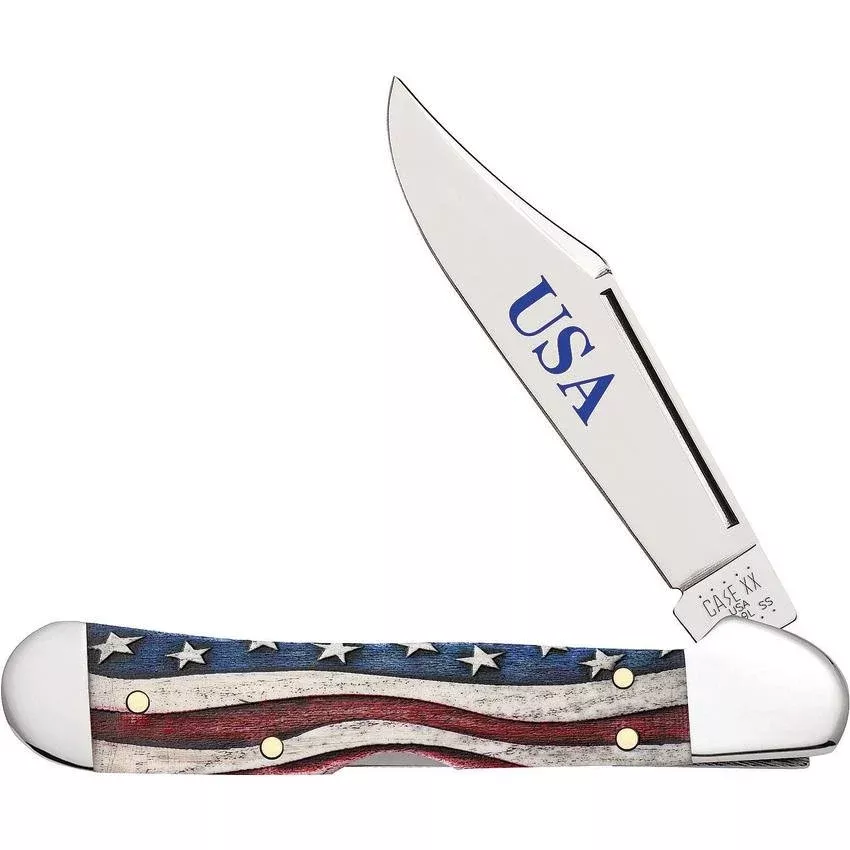 Case Cutlery USA Mini Copperlock Star Spangled