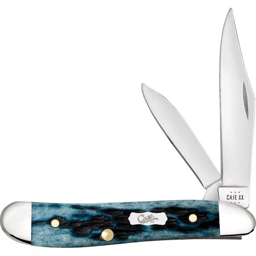 Case Cutlery USA Peanut Mediter Blue