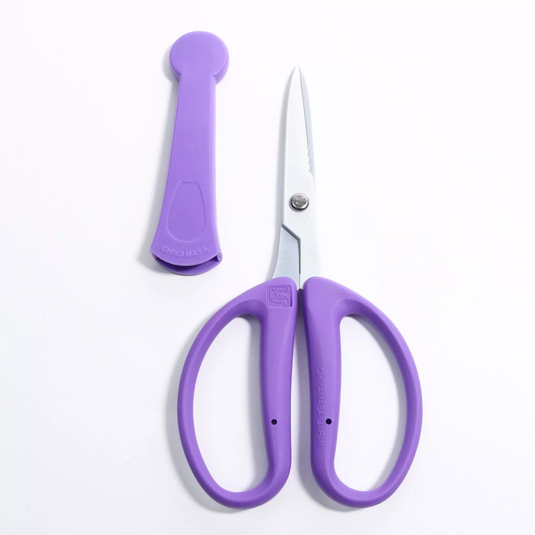 Chikamasa CRI-360 Floral Arrangement Shears – Integrated #18 Wire Cutter, 160mm with Cap