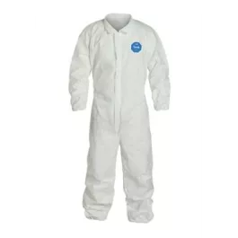 Dupont TY125 (14125) Tyvek 400 Disposable Coveralls Elastic Wrists and Ankles, no Hood or Boots