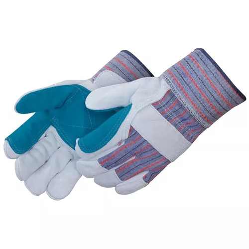 Economy Shoulder Leather Glove Double Palm Large