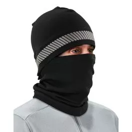 Ergodyne N-Ferno 6831 Reflective Balaclava Face Mask - 3-in-1, Polyester