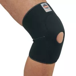 Ergodyne ProFlex 615 Neoprene Compression Knee Sleeve - Open Patella and Anterior Pad