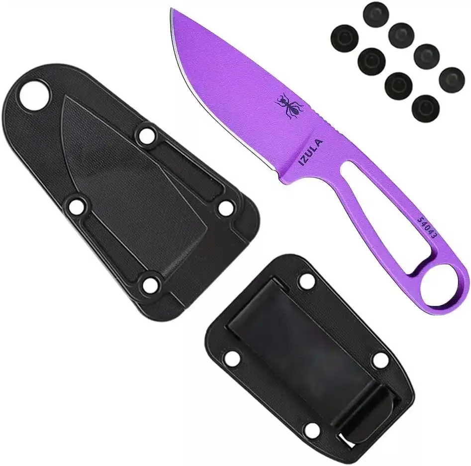 ESEE Izula Purple Blade With Black Sheath (IZULA-PURP-BLK)