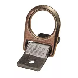 FallTech 7414P Weld On D-ring Anchor with Unplated Steel Installation Plate