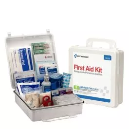 First Aid Only 90566 50 Person First Aid Kit ANSI 2015 Class B Plastic Case