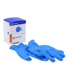 First Aid Only FAE-6018 SmartCompliance Refill Nitrile Gloves, 2 Pairs Per Box