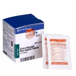 First Aid Only FAE-7008 SmartCompliance Refill Extra Strength Non-Aspirin, 2 Tablets Per Packet, 10 Packets Per Box