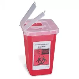 First Aid Only M949 Sharps Container, 1 Qt.