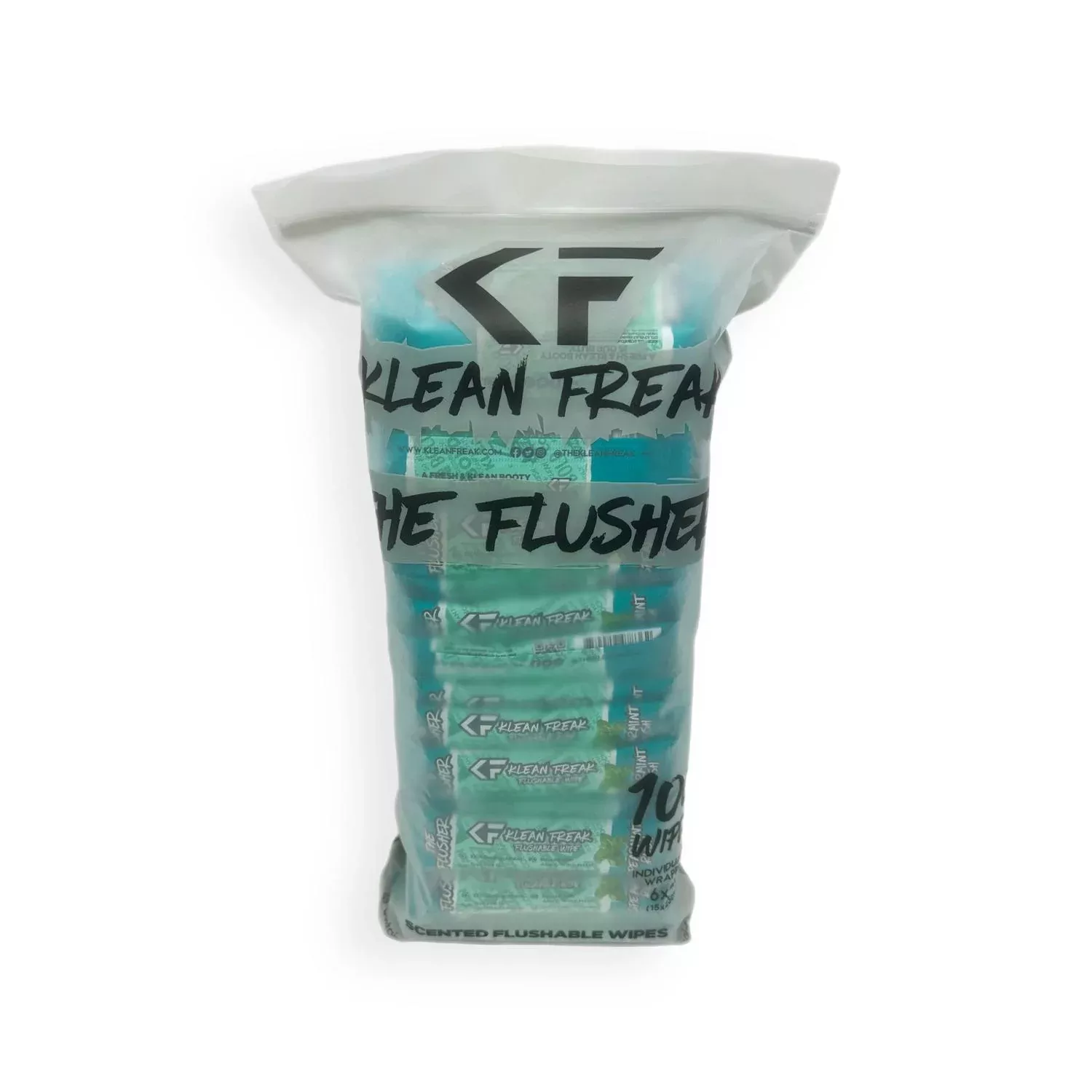 The Flusher - 100 Pack - Flushable Wipes
