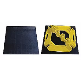 Garlock 155053 Protective Mat for the 4 Post Base of the Garlock Rooftop Rail System