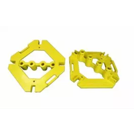 Garlock 155160 Base Plate with no Pads for the Rooftop Rail System