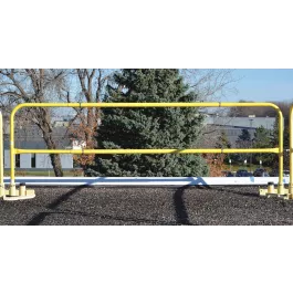 Garlock 409283 7.5' - 10' Adjustable Rail Guard for the Garlock Rooftop Rail System