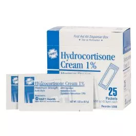 Hart Health 5396 Hydrocortisone Cream 1%, 25 per box