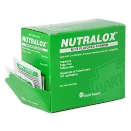 Hart Health 5671 Nutralox, mint antacid, 50/2's box, 100 total tablets per box