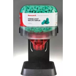 Howard Leight by Honeywell HL400-LPF-INTRO MAX Lite Disposable Foam Earplugs Intro-pack Dispenser NRR 30 dB