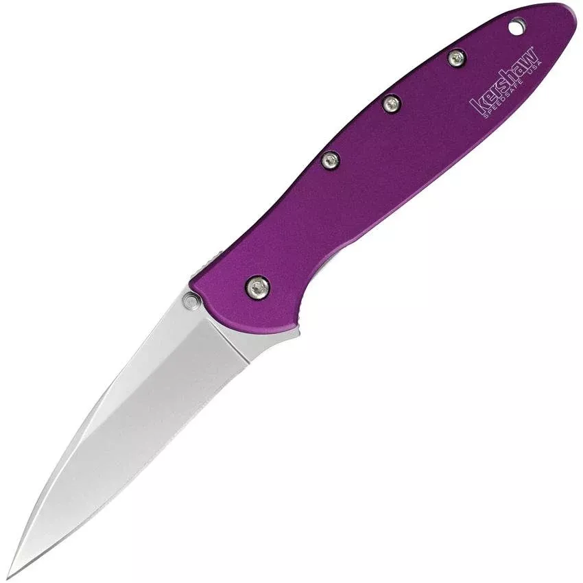 Kershaw USA Leek Linerlock Assisted Opening Purple