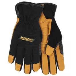 Kinco 2122 Kincopro Premium Grain Buffalo & Synthetic Hybrid Gloves