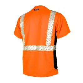 Kishigo 9115 Black Series Class 2 Hi-Vis Orange T-Shirt