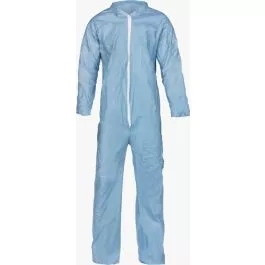 Lakeland 7412B Pyrolon Plus 2 Disposable Coverall with Open Wrists and Ankles, Collar, no Hood or Boots